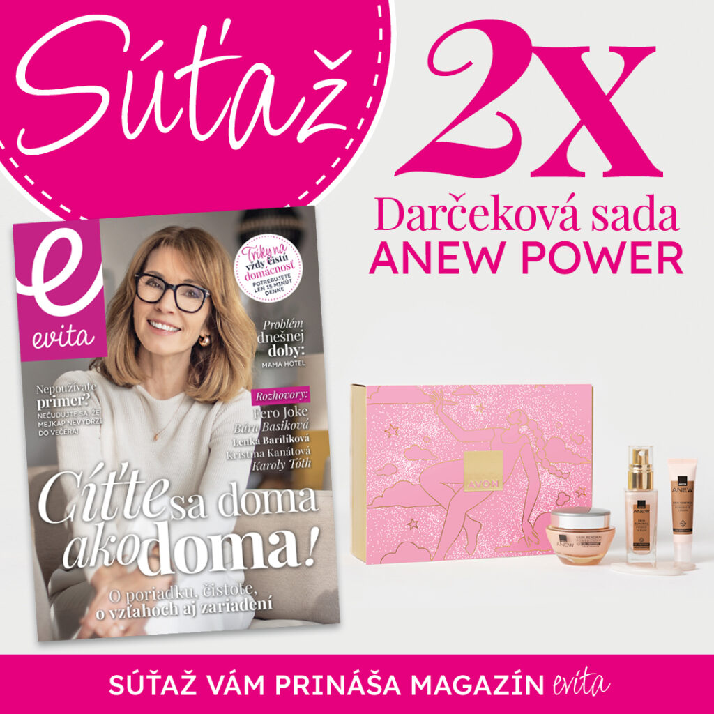 Vyhrajte 2x Darčekovú sadu ANEW POWER