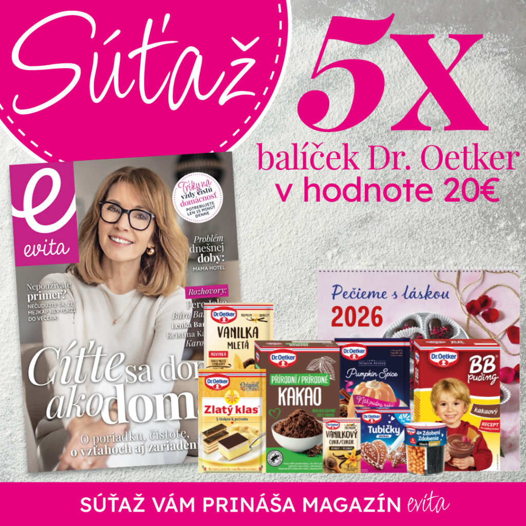 Vyhrajte 5x balíček Dr. Oetker v hodnote 20€