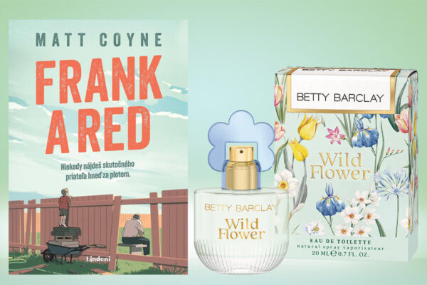 Súťaž o Betty Barclay Wild Flower a knihu Frank a Red